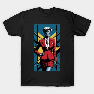 Banker woman art T-Shirt